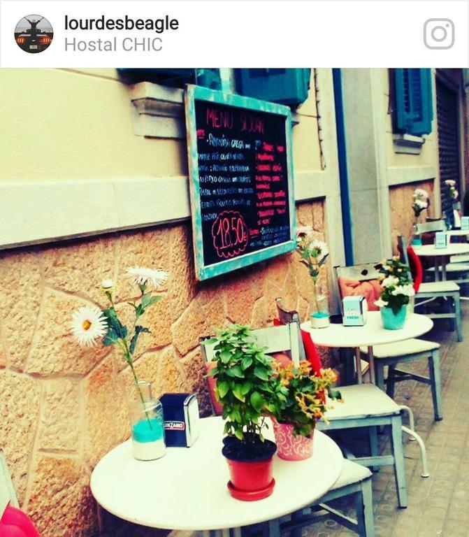 Hotel Hostal Chic Сан-Фелиу-де-Гишольс Экстерьер фото